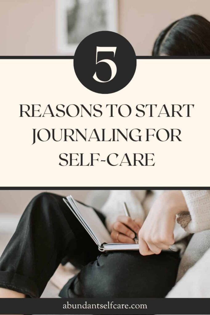 journaling for self-care-pin5