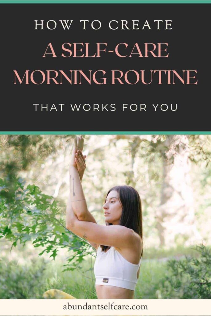 self-care morning routine-pin5