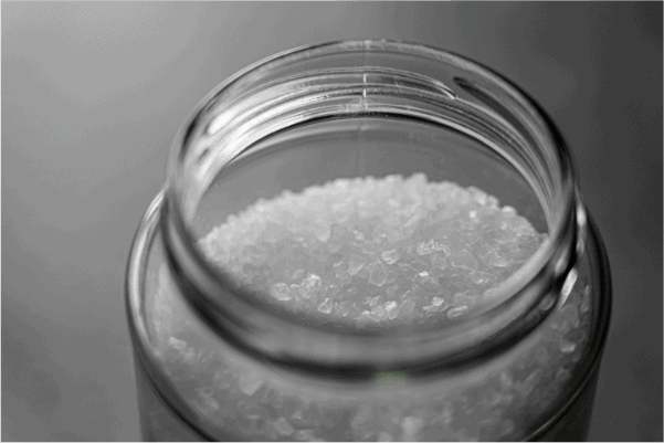 salt in a jar